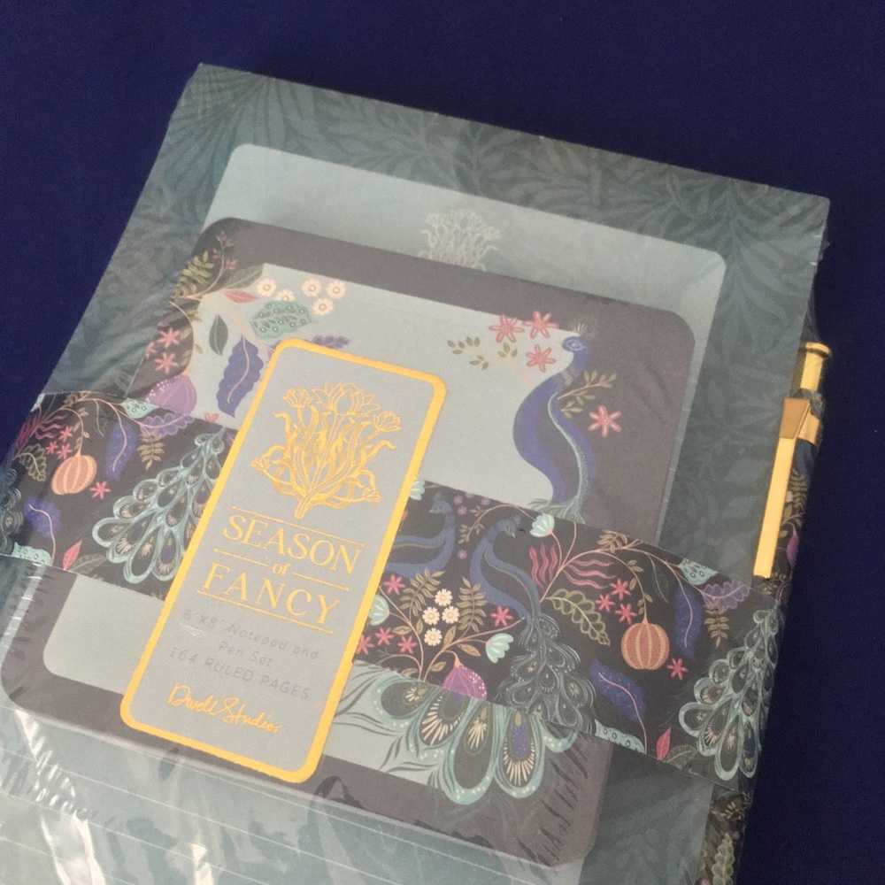 Peacock Stationery Set - Picture 4 of 6